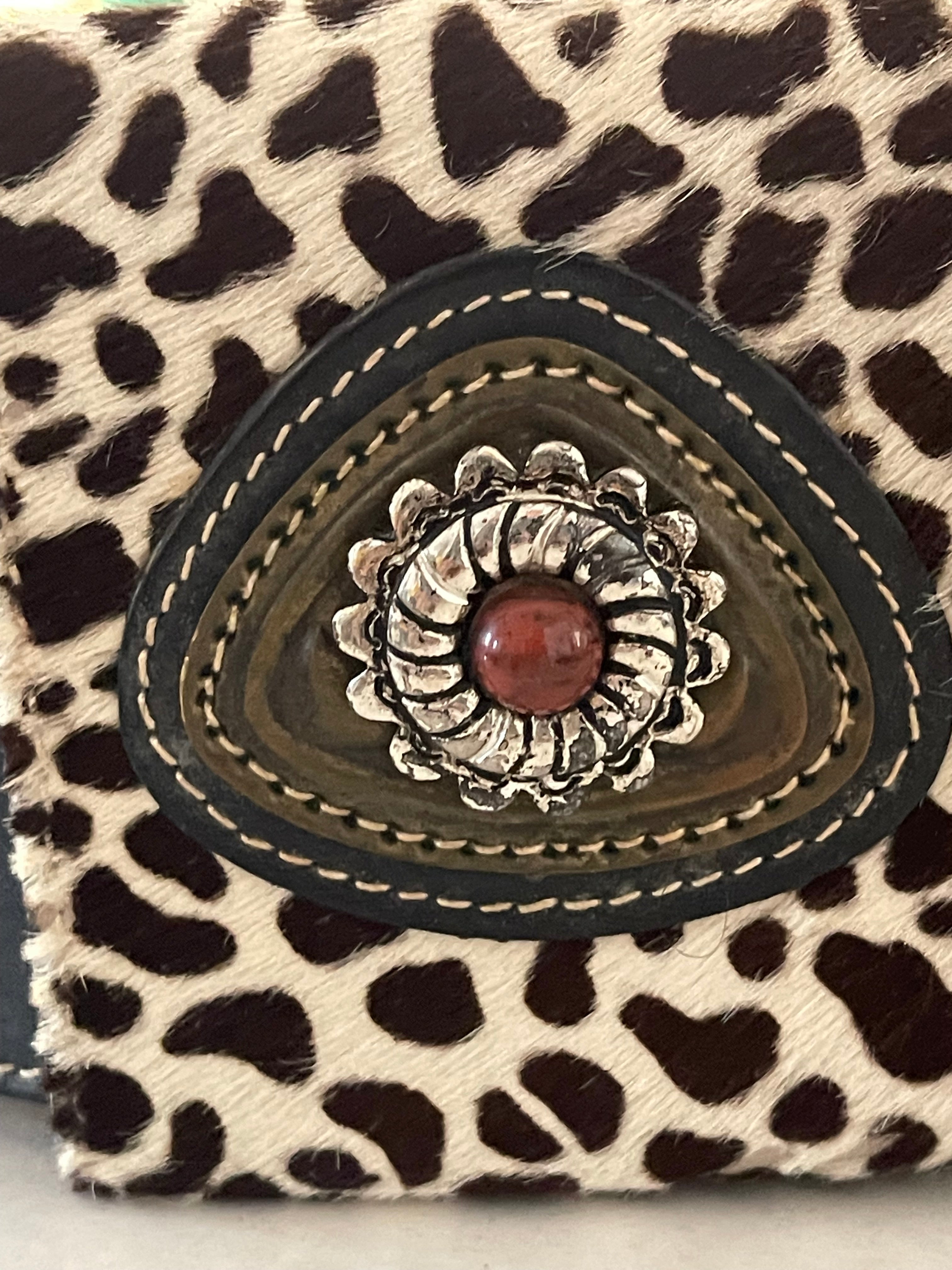 Vintage Italian Statement Belt – Doppiavita Leather & Pony Hair